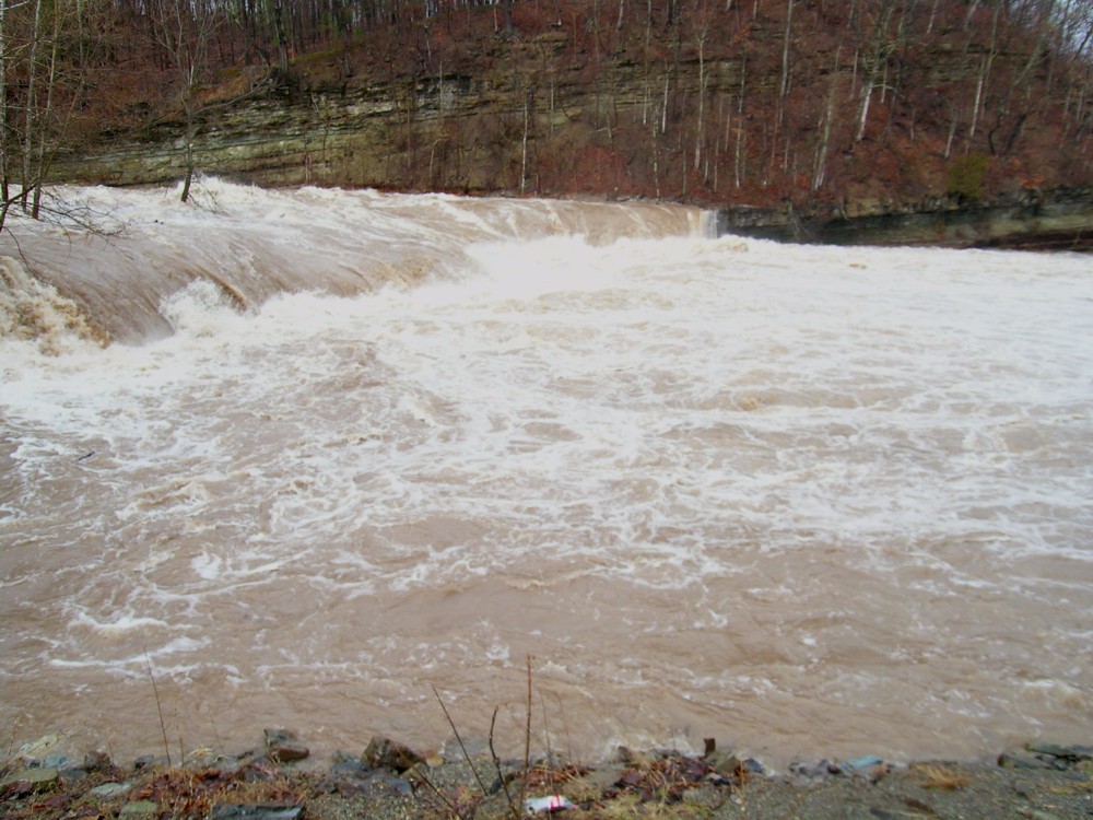 Little Falls on the Rondout Creek.